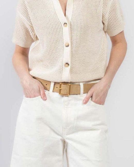 Nili Lotan White Marcela Belt