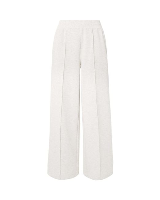 Varley White Elastic Waist Casual Pants