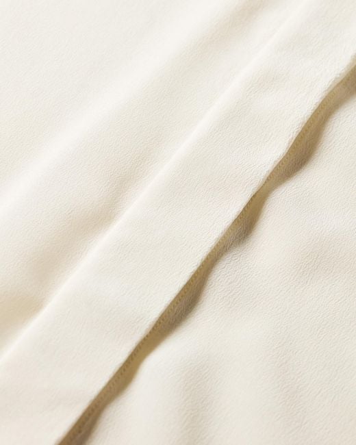 Saint Laurent Natural Translucent Shirt
