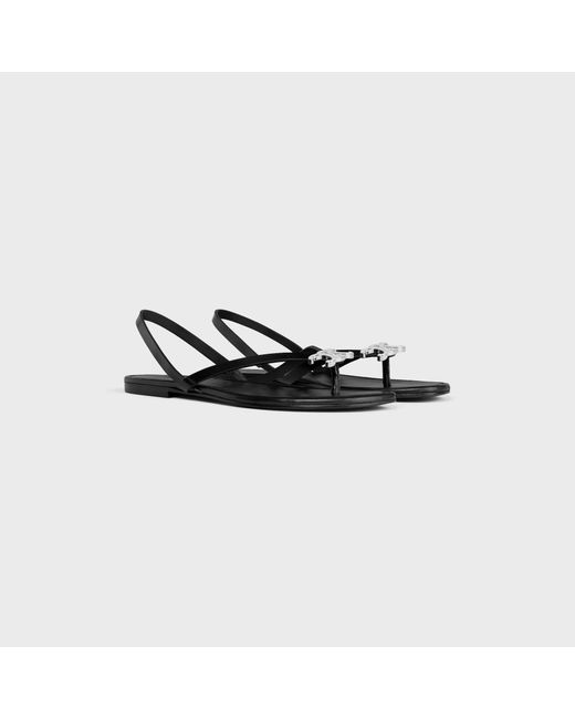 Céline White Biki Sandal