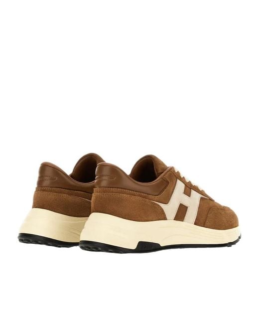 Hogan Brown Hyperlight Sneakers for men