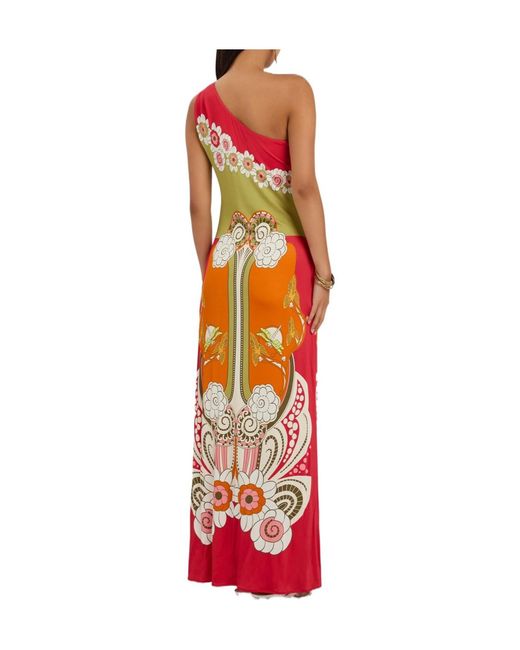 LaDoubleJ White Printed Stretch-Jersey Maxi Dress