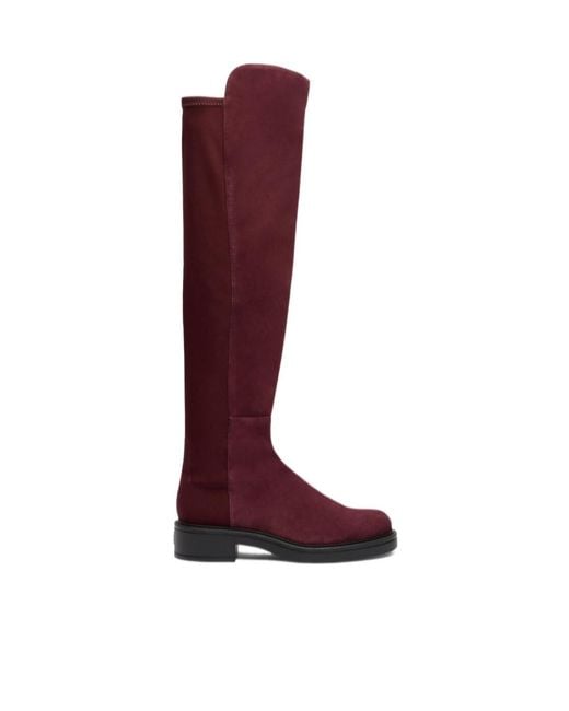 Stuart Weitzman Red 5050 Celia Boot