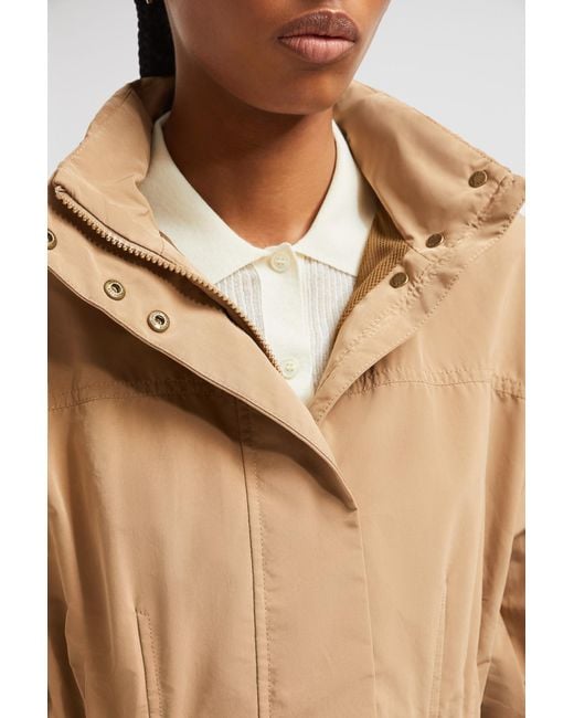 Moncler Brown Nades High-Neck Jacket