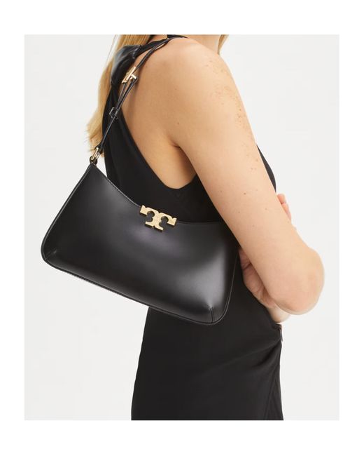 Tory Burch Black Eleanor Slim Shoulder Bag