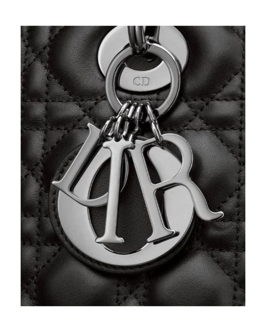 Dior Black Medium Lady Handbag