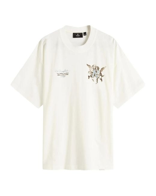 Represent White Legacy Cherubs Crew Neck T-Shirt for men