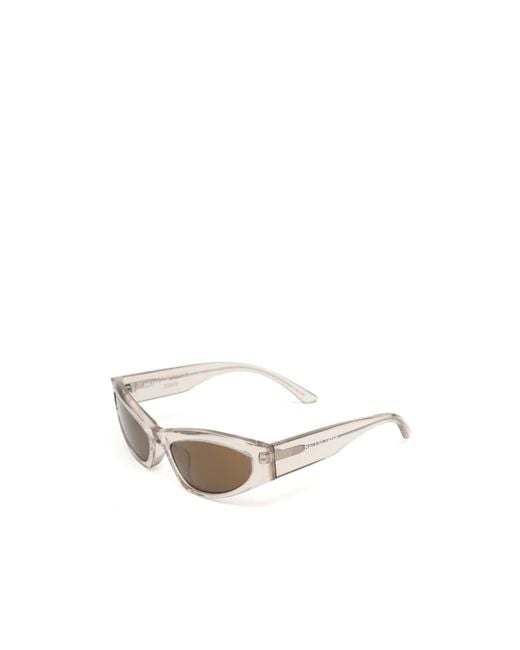 Balenciaga Natural Eyewear Cat-Eye Frame Sunglasses