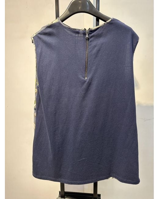 Sportmax Gray Sleeveless Shirt