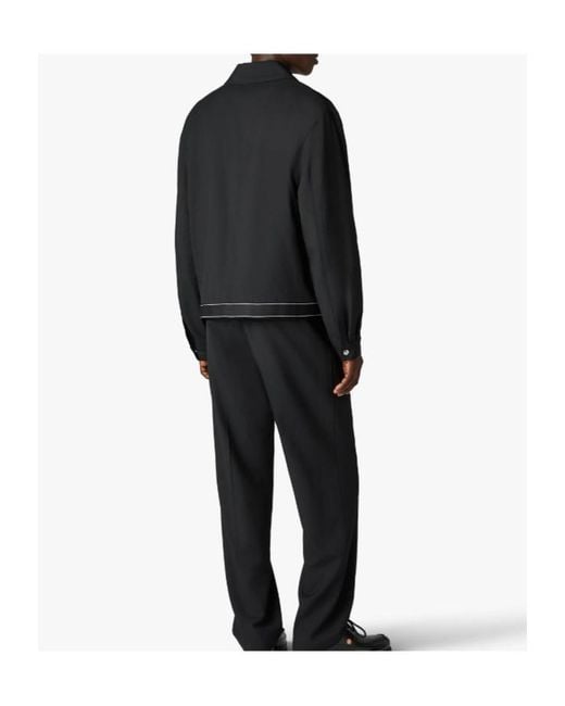 Casablanca Black Tailored Sports Jacket for men