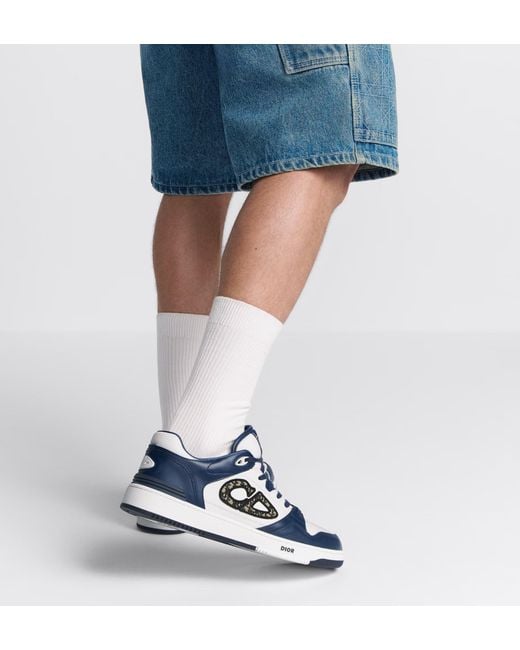 Dior Blue Homme B57 Low-Top Sneakers for men