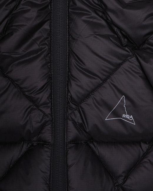 Roa Black Nuna Quilted Jacket for men