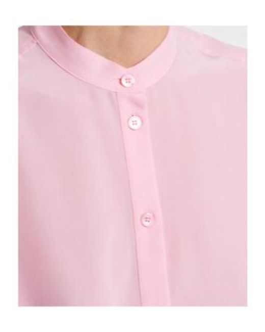 Stella McCartney Pink Iconic Silk Shirt