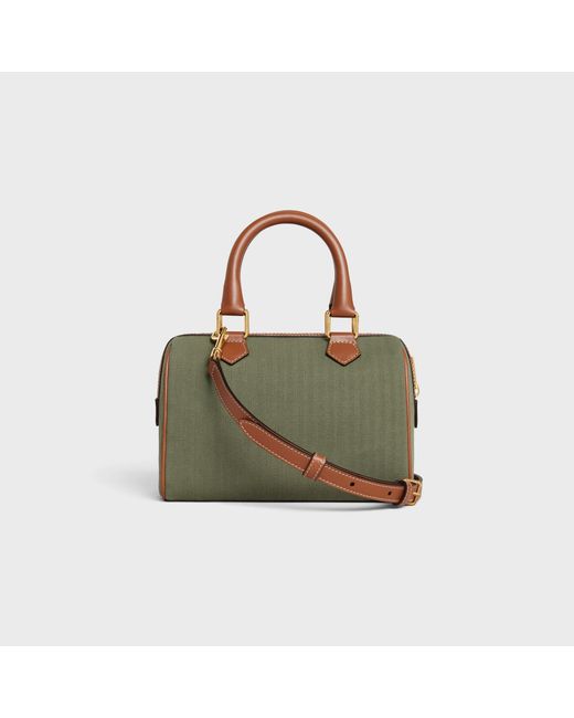 Céline Green Small Boston Cuir Triomphe