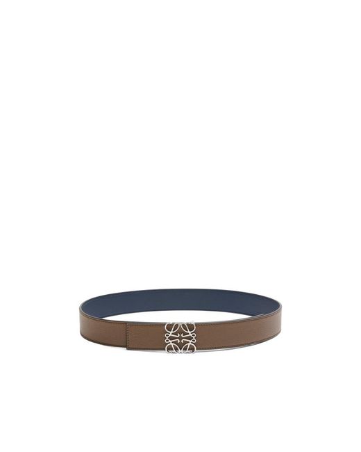 Loewe White Reversible Anagram Belt for men