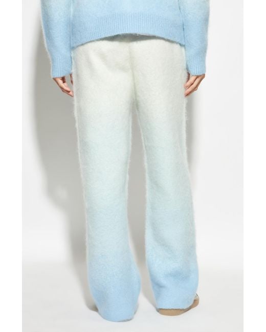 Casablanca Blue Gradient Effect Casual Pants for men