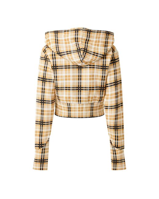 Vivienne Westwood Natural Zip-Up Hooded Jacket