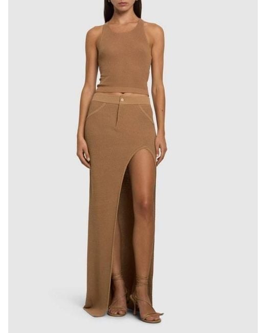 AYA MUSE Natural Knit Vest
