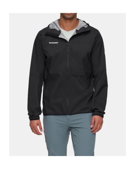 Mammut Black Ducan Light Hooded Jacket for men