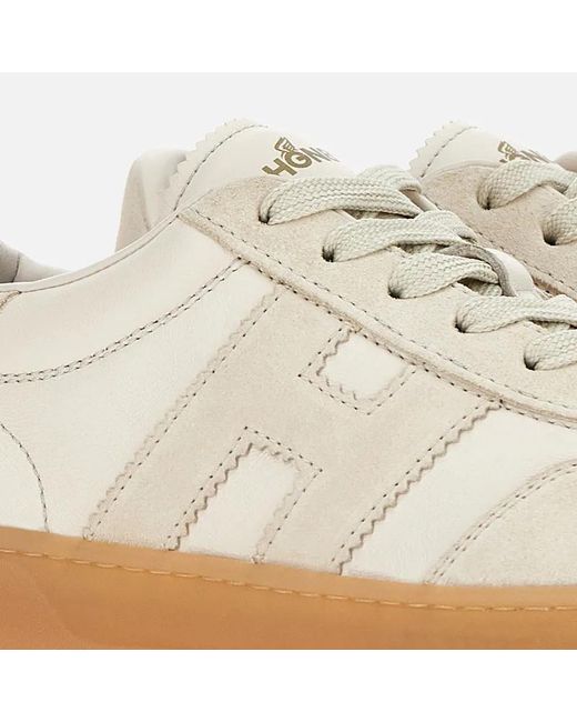 Hogan White Cool Yogurt Sneakers