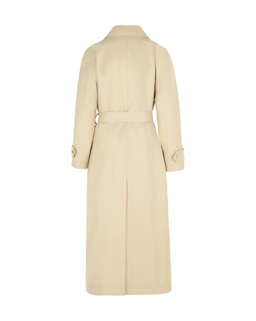 Dolce & Gabbana Natural Long Trench Coat