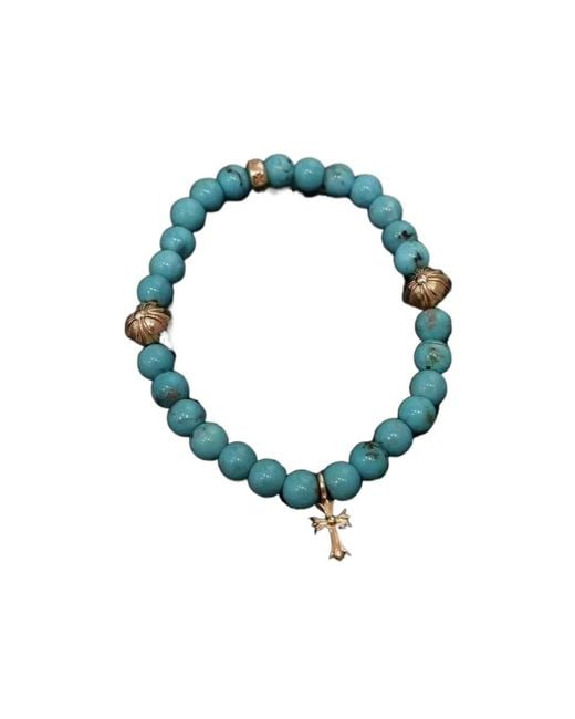 Chrome Hearts Blue Bracelet for men