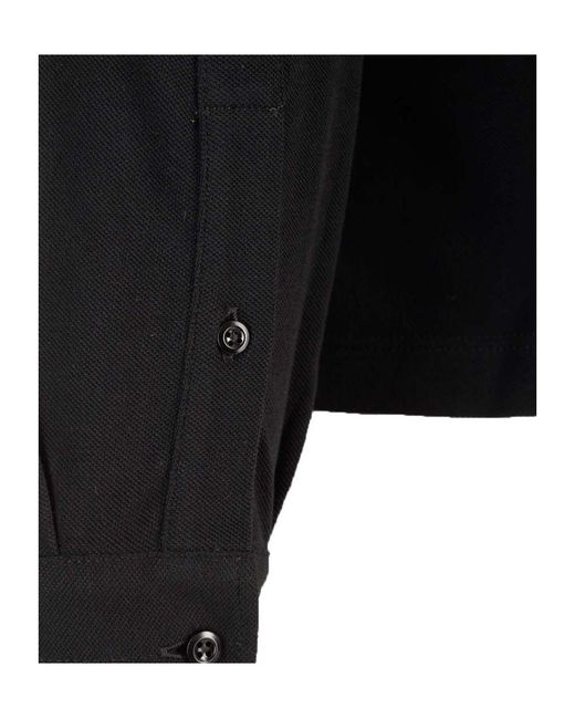 Brunello Cucinelli Blue Long Sleeved Buttoned Polo Shirt for men
