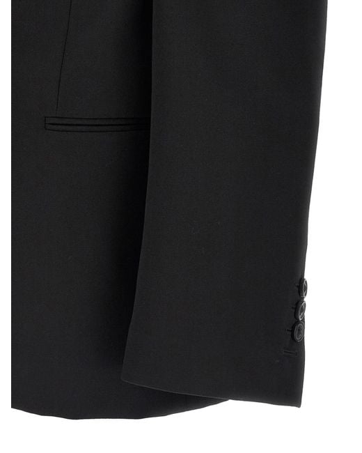 Maison Margiela Black Four Stitched Jacket for men