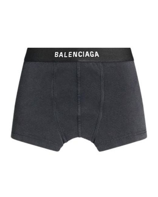 Balenciaga Gray Slimming Elastic Underwear for men