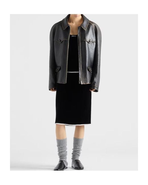 Prada Black Velvet Underskirt