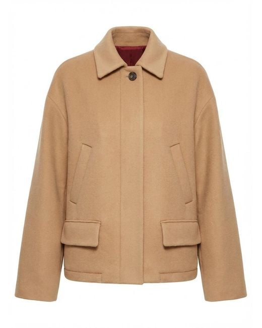 Gucci Natural Long Sleeved Caban Jacket