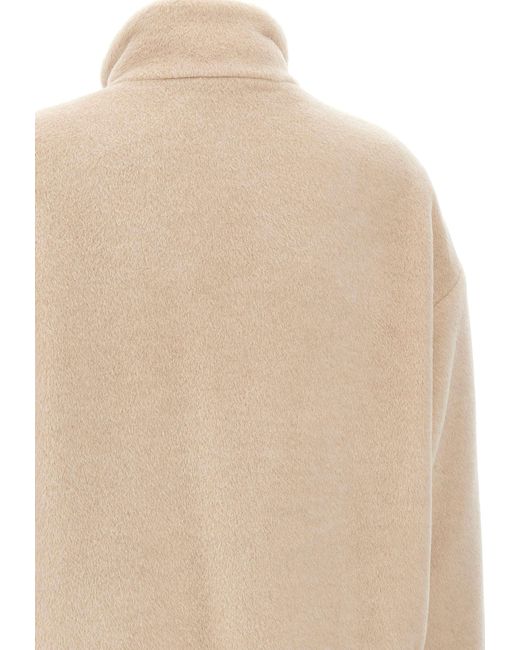 Eleventy Natural Drawstring Waist Padded Jacket