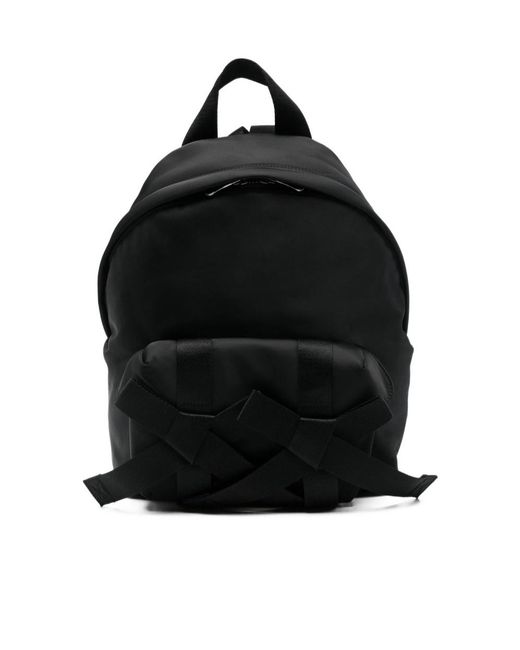 Simone Rocha Black Bow Backpack