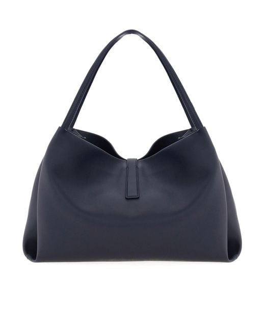 Ferragamo Blue Ferragamo Logo Printed Tote Bag