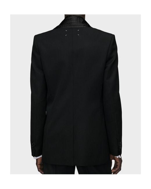 Maison Margiela Black Scarf Jacket for men