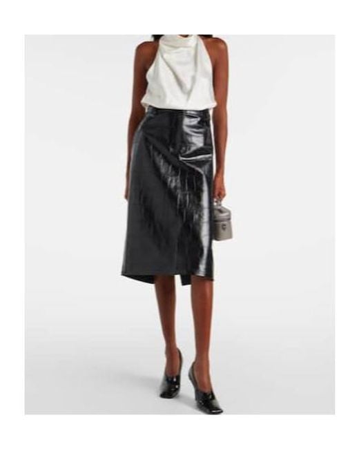 Stella McCartney White Halterneck Satin Top