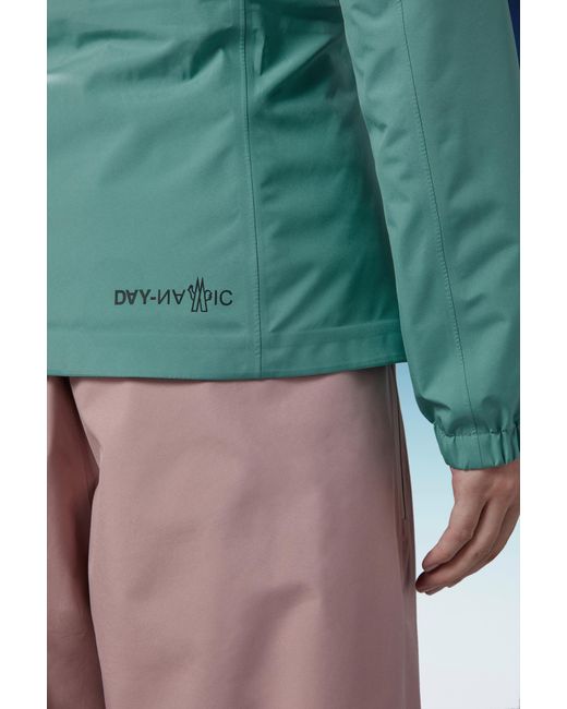 Moncler Green Valles Hooded Jacket