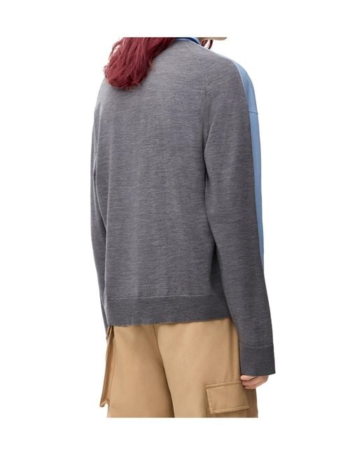 Loewe Blue Hybrid Shirt for men