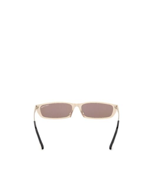 Tom Ford Natural Eyewear Everett Rectangular Frame Sunglasses