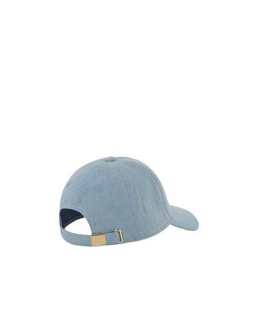 Chloé Blue Logo Cap Jn62