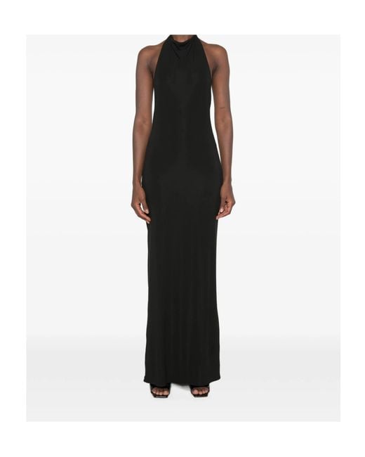 Cult Gaia Black Siena Sleeveless Maxi Dress