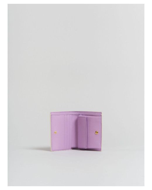 Marni Purple Logo Wallet