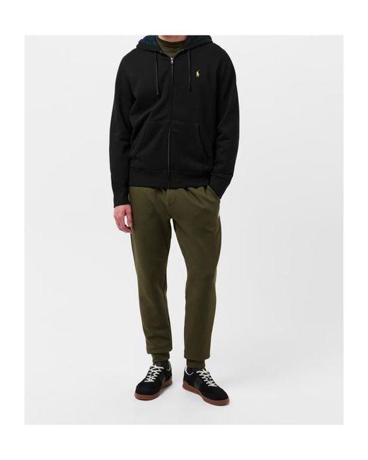 Polo Ralph Lauren Black Full-Zip Hoodie for men