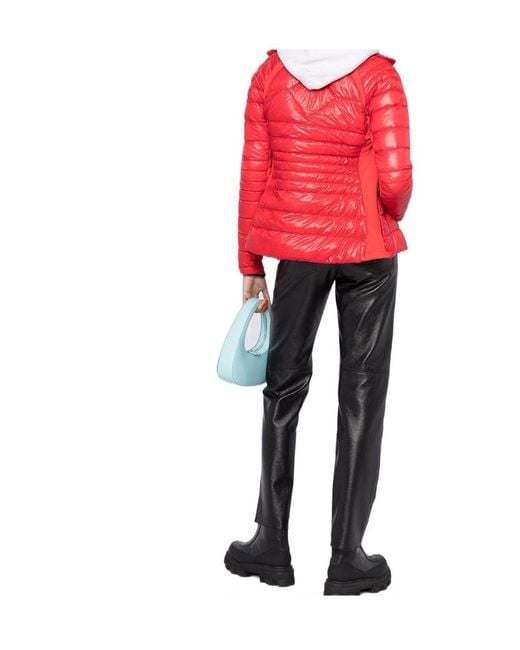 Canada Goose Red Hybridge Zip-Up Jacket