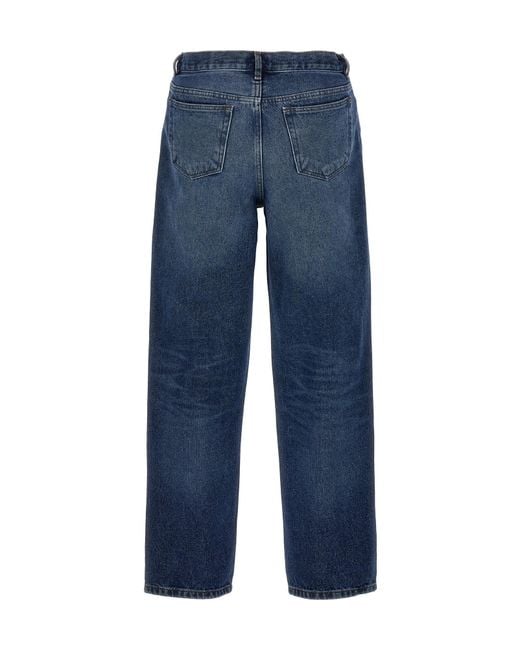 A.P.C. Blue Martin Straight Leg Jeans for men