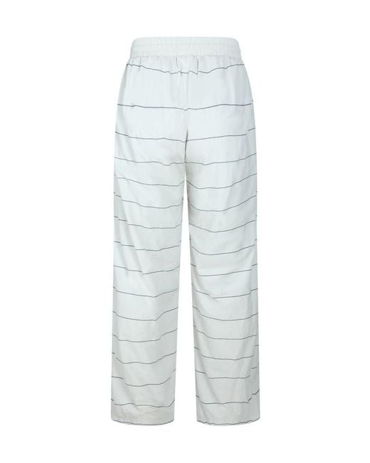 Balenciaga Multicolor Striped Drawstring Sweatpants for men