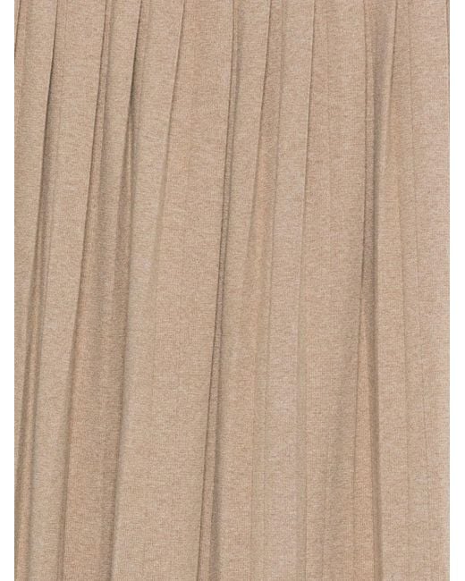 Lisa Yang Natural Pleated Skirt