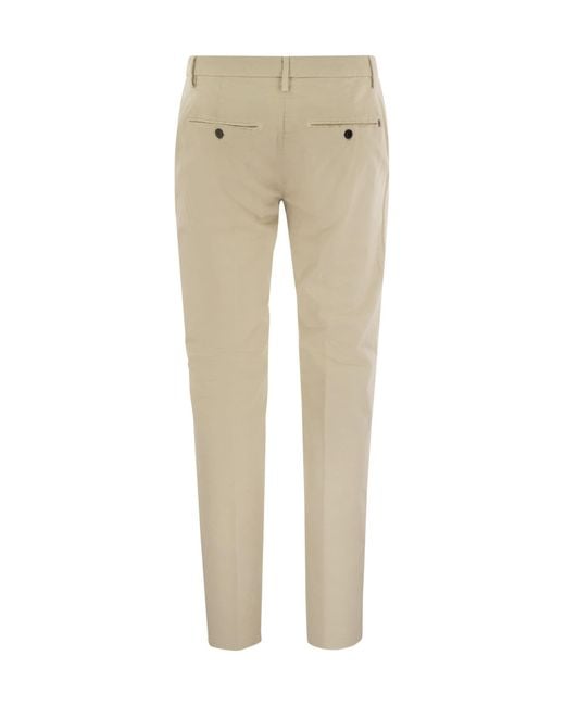 Dondup Natural Spiritissimo Regular Chino Pants for men