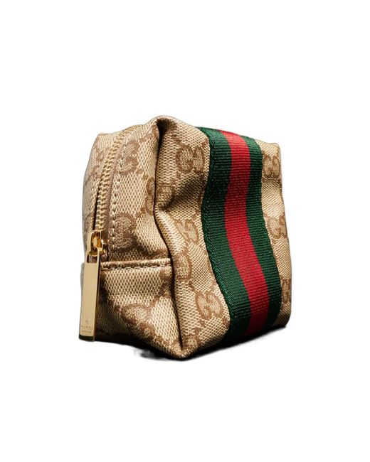 Gucci Multicolor Small Cosmetic Case With Web