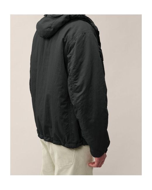 C P Company Black Goggles Multi-Pocket Jacket for men